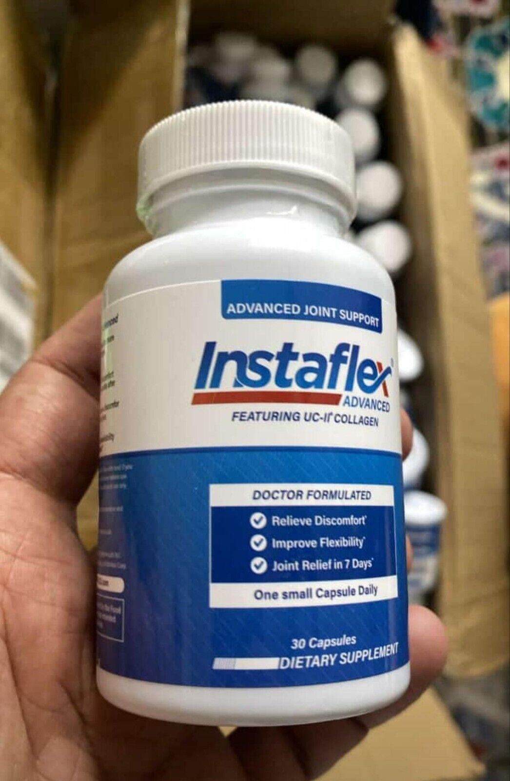 Instaflex Advanced Joint Support Doctor Formulated 30 Capsules New Exp 04/2026