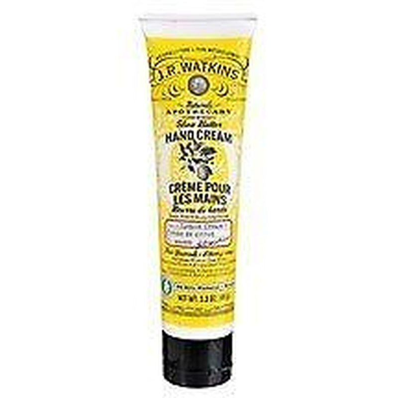 JR Watkins Hand Cream Lemon 3.3 Fl Oz Cream