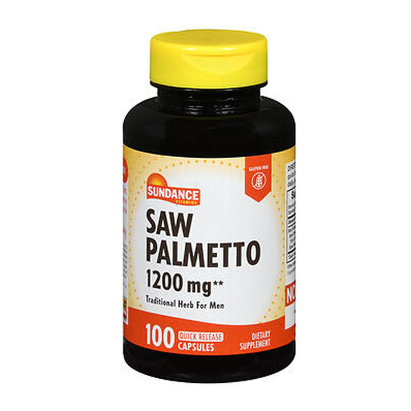 Sundance Vitamins Saw Palmetto Capsules 1200 Mg 100 Caps by Sundance