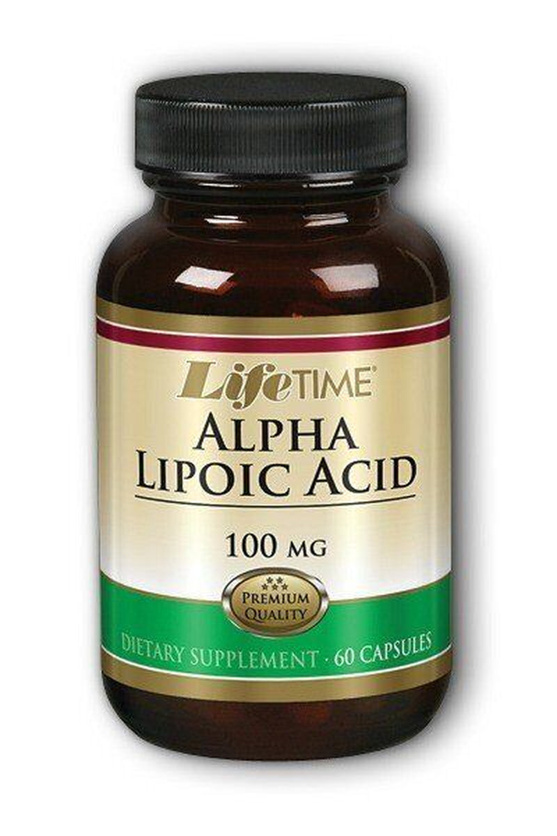 Lifetime Alpha Lipoic Acid 100Mg Pharmaceutical Grade 60 Capsule