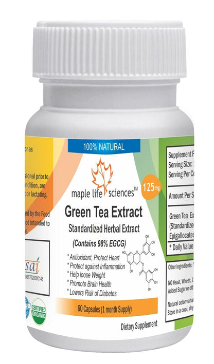 EGCG 98% Pure Capsules Epigallocatech