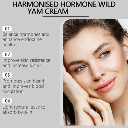 50G Natural Wild Yam Cream Harmonised Hormone Essential Relief Hot~ Wild D5H3