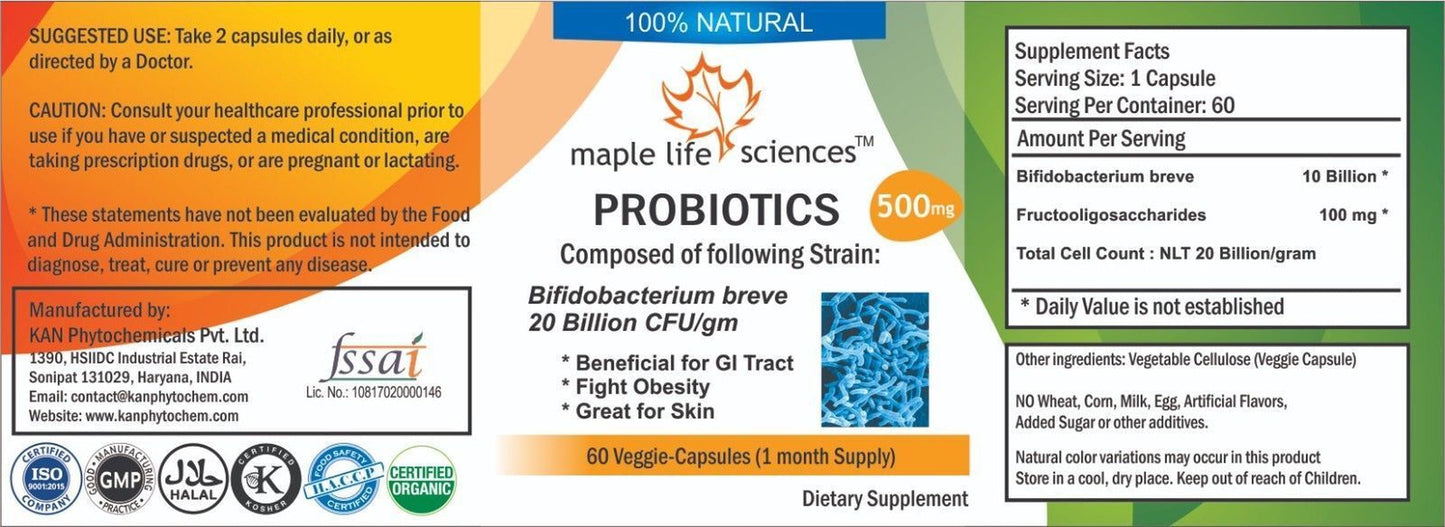 Probiotic Blend of Bifidobacteriu