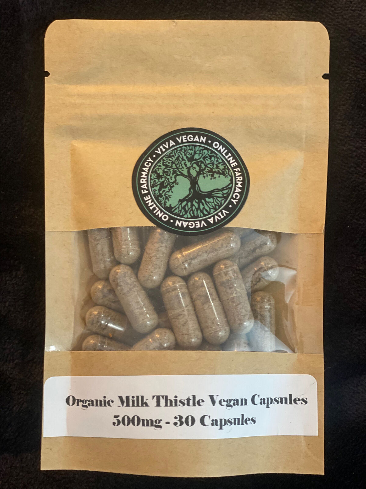 Organic Milk Thistle Capsules