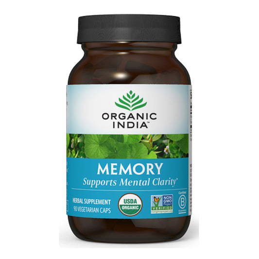 Memory 90 Capsules Organic India