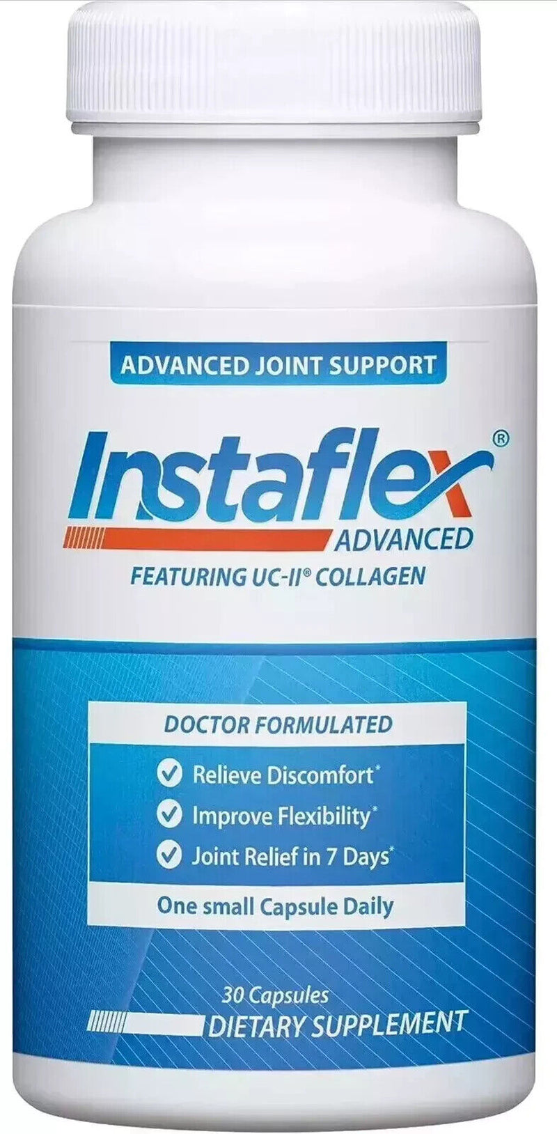 Instaflex Advanced Joint Support Doctor Formulated 30 Capsules New Exp 04/2026