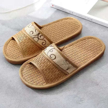 Natural Bamboo Slides/Sandals/ Slippers Rattan 