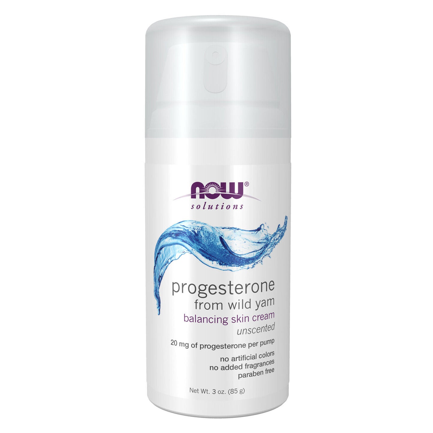 NOW FOODS Progesterone from Wild Yam Balancing Skin Cream 3 Oz