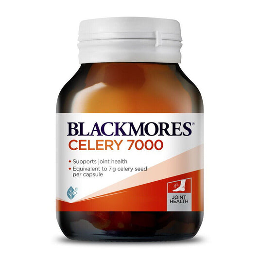 NEW Blackmores High Strength Celery 7000 40 Capsules Gout Relief