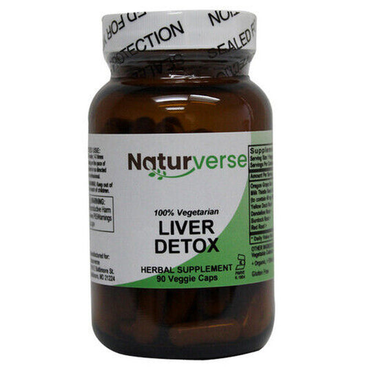 Liver Detox Powder Capsules 90 Vegcaps by Naturverse