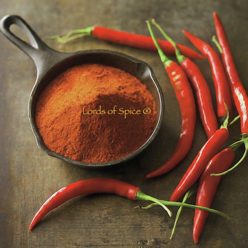 Organic Cayenne Powder - Highest Quality Spice - 90M HU Heat Rating - USA