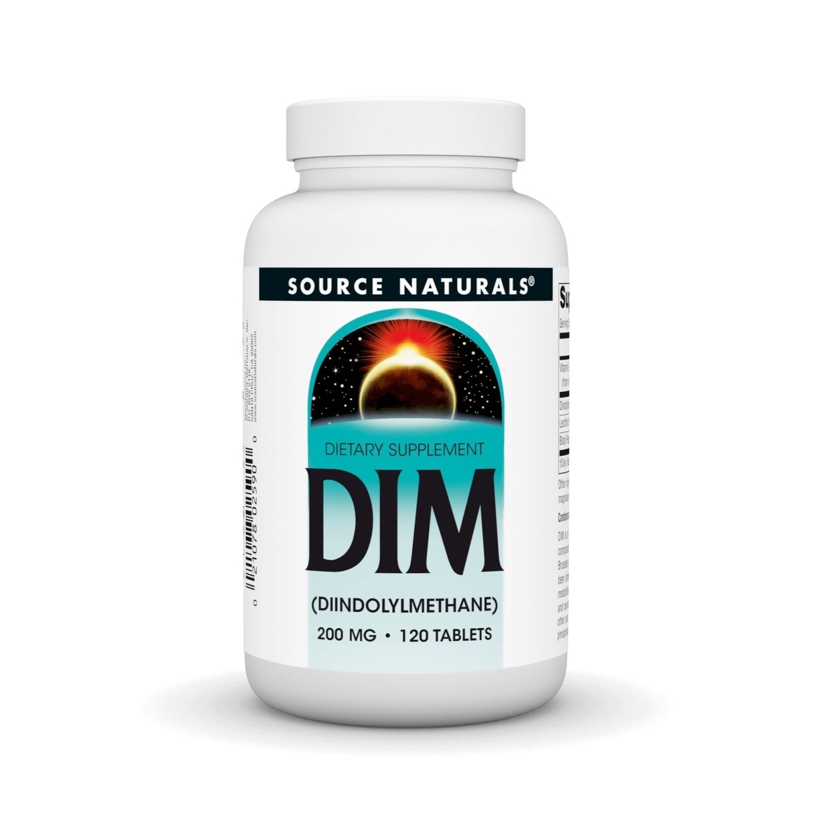 Source Naturals, Inc. Dim 200 Mg 120 Tablet