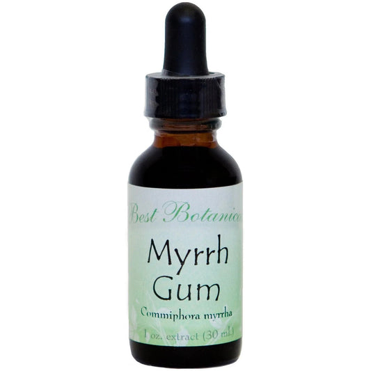 Myrrh Gum Extract Herbal Tincture W/ Dropper 