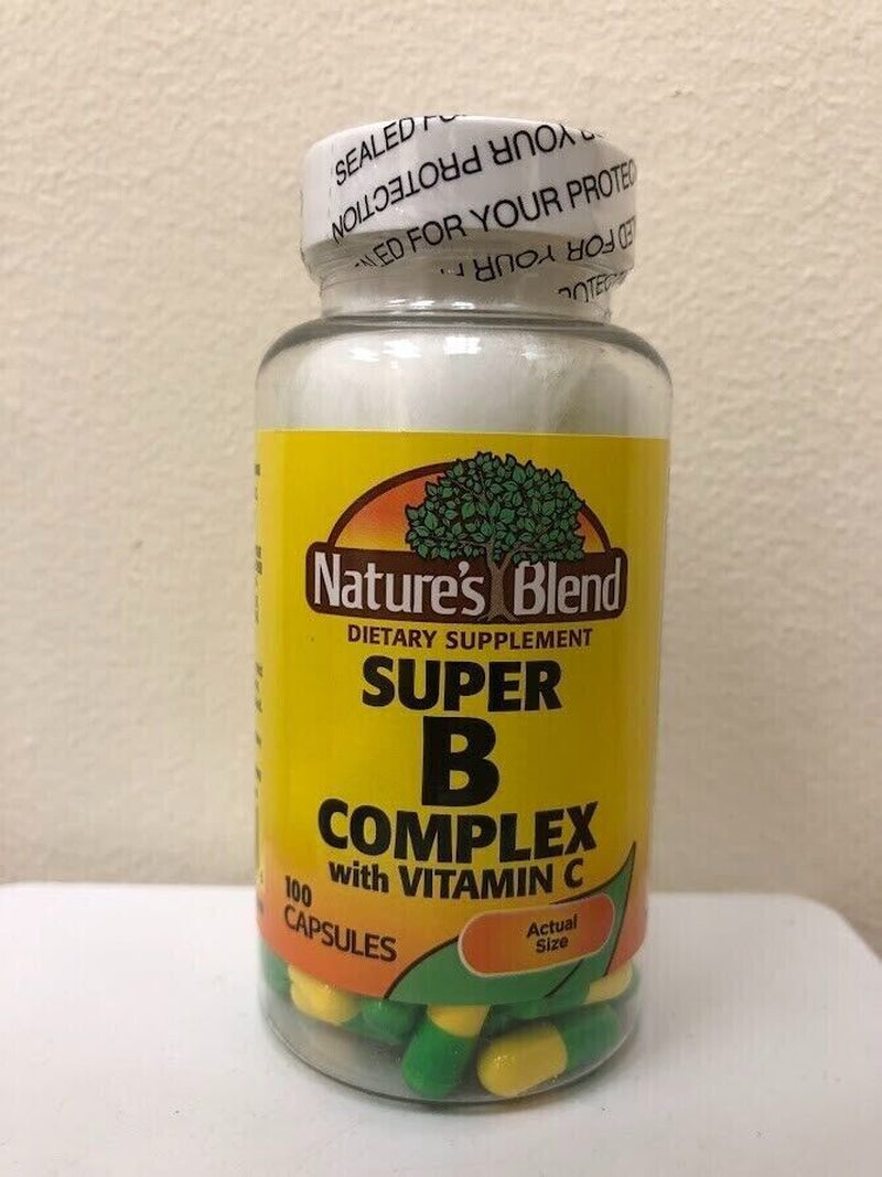 Nature'S Blend Super B with C 100 Capsules