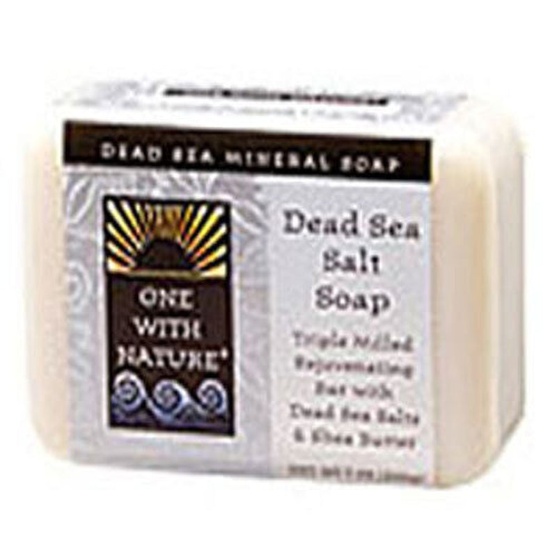 Dead Sea Salt Soap Bar DEAD SEA SALT, 7 OZ Byone with Nature