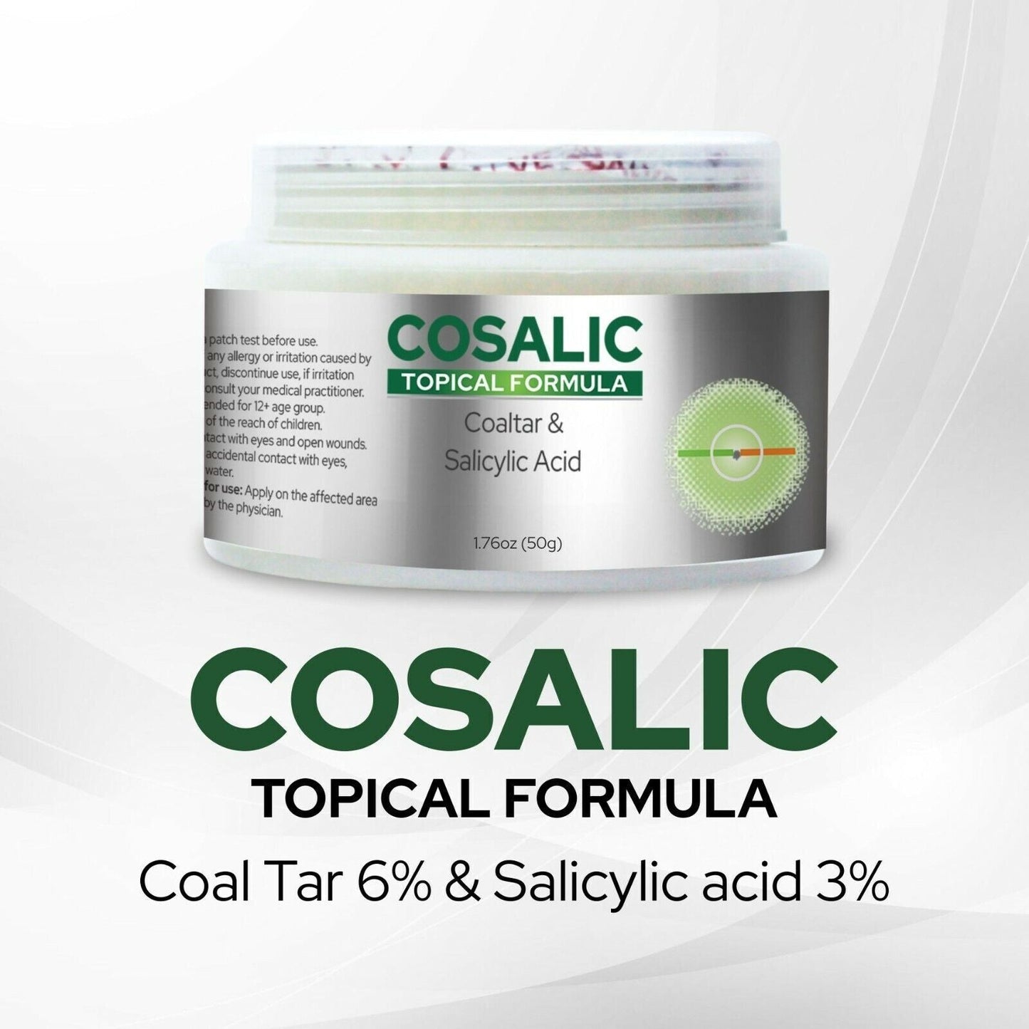 Coal Tar Salicylic Acid - {50G/1.76Oz- 100G/3.52Oz}.