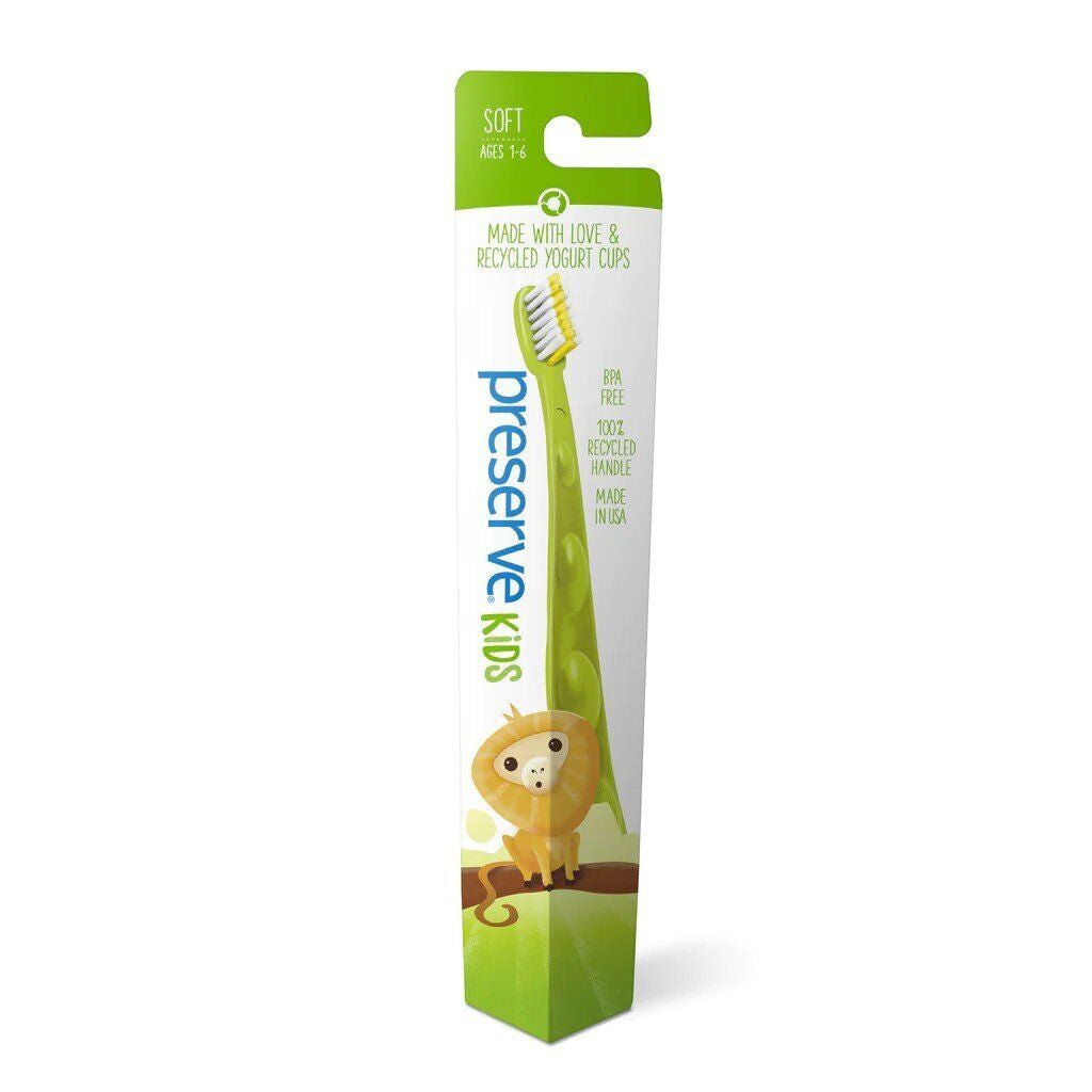 Preserve Junior Endangered Species Toothbrush Soft-Single 1 Each Brush