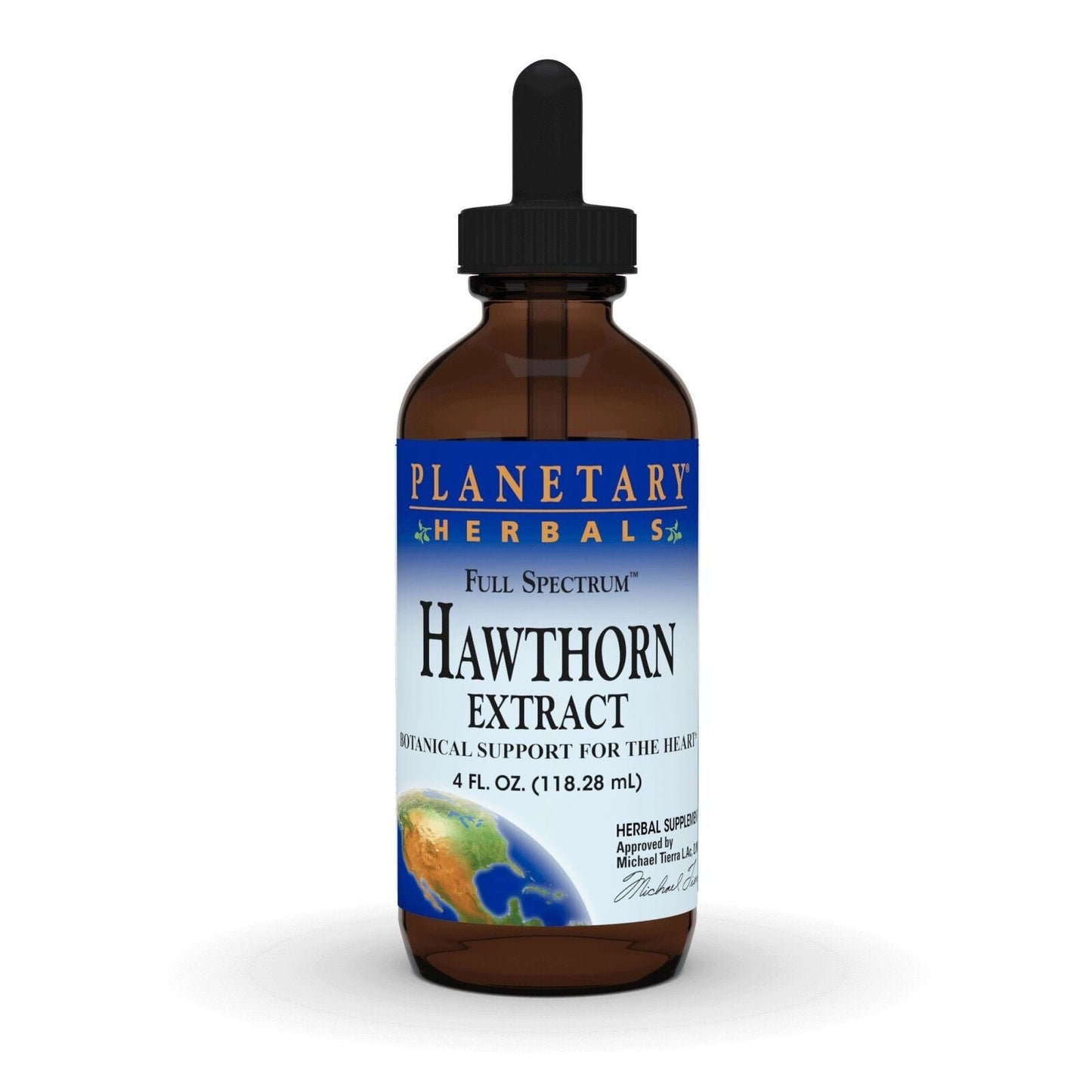 Planetary Herbals Full Spectrum Hawthorn Liquid Extract 4 Oz Liquid