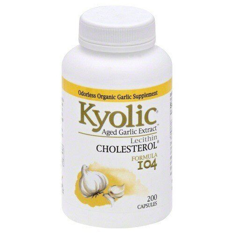 Kyolic Cholesterol Health Lecithin Formula 104 200 Capsule