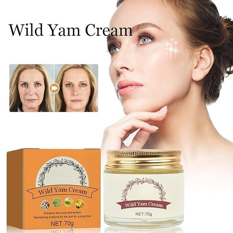 4PCS Wild Yam Cream Hormonal Balance Support for Perimenopause & Menopause