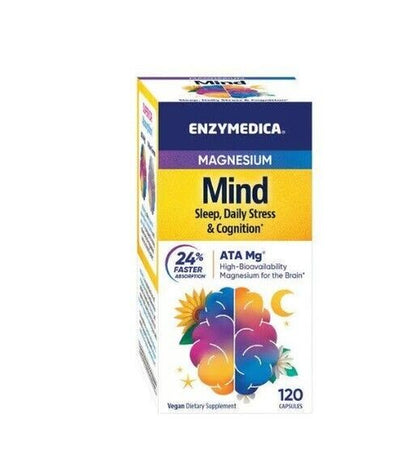 Enzymedica Magnesium, Mind, 120 Capsules