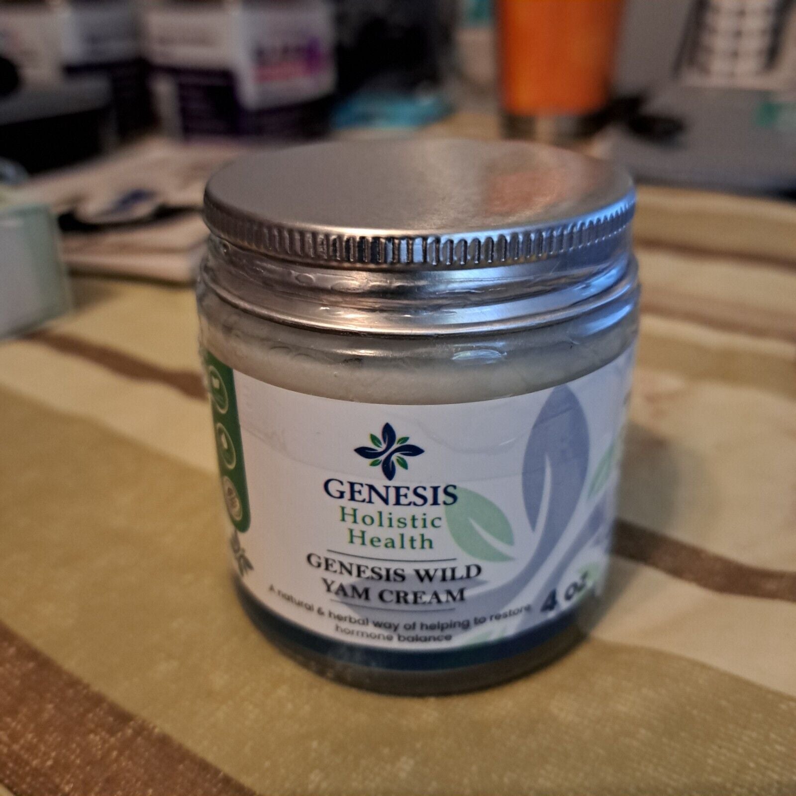 New Genesis Wild Yam Cream 4Oz.