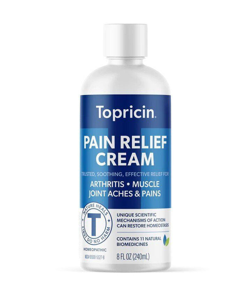 Topricin Pain Relief Cream 8 Oz Cream