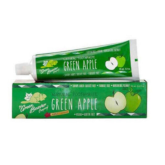 Natural Toothpaste Green Apple 2.5 Fl Oz by Green Beaver