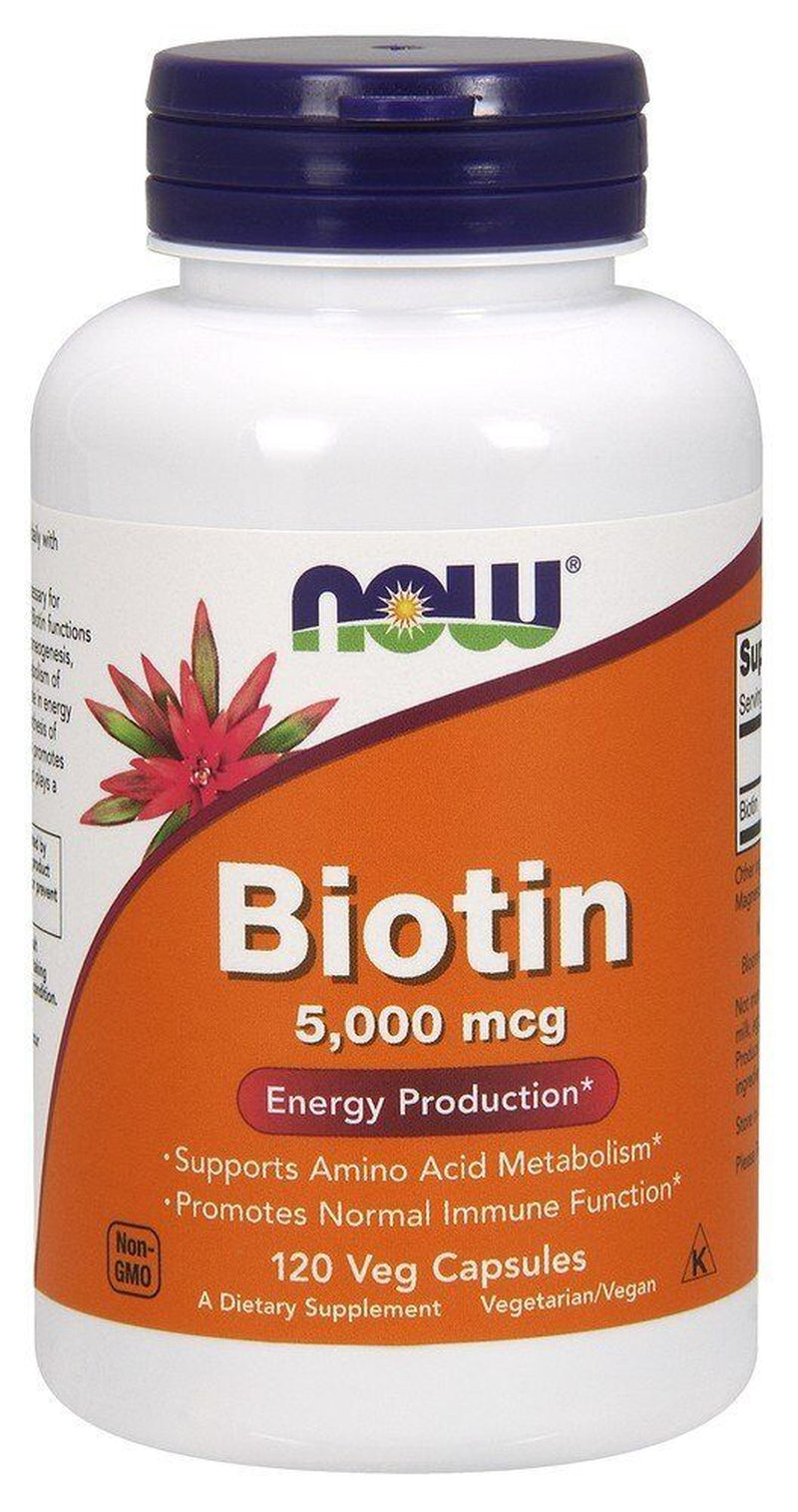 Biotin 5,000 Mcg 120 Vegcap