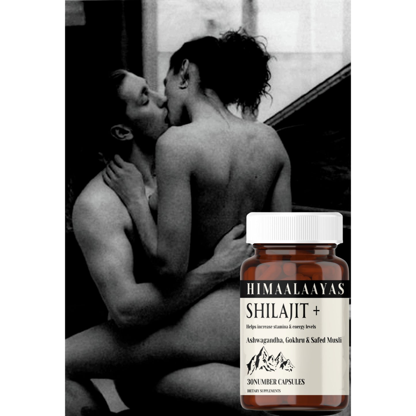 Pure Himalayan Shilajit USA Platinum Quality Fresh Organic 1000Mg 30CAPS