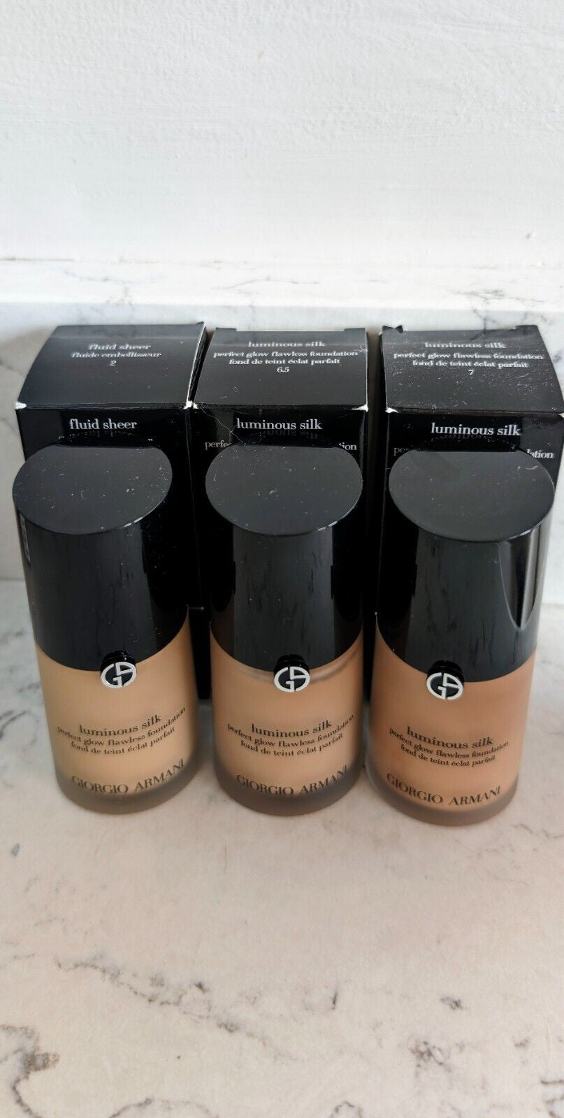 Giorgio Armani Luminous Silk Perfect Glow Flawless Foundation 30Ml (Assorted))