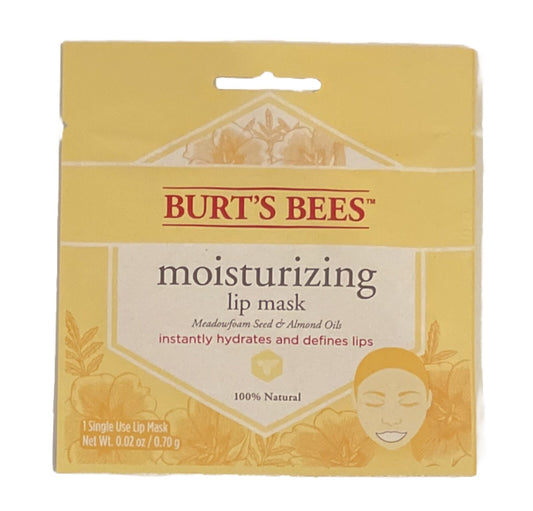 Burt’S Bees Moisturizing Hydrating Defining LIP MASK, 100% Natural, NEW