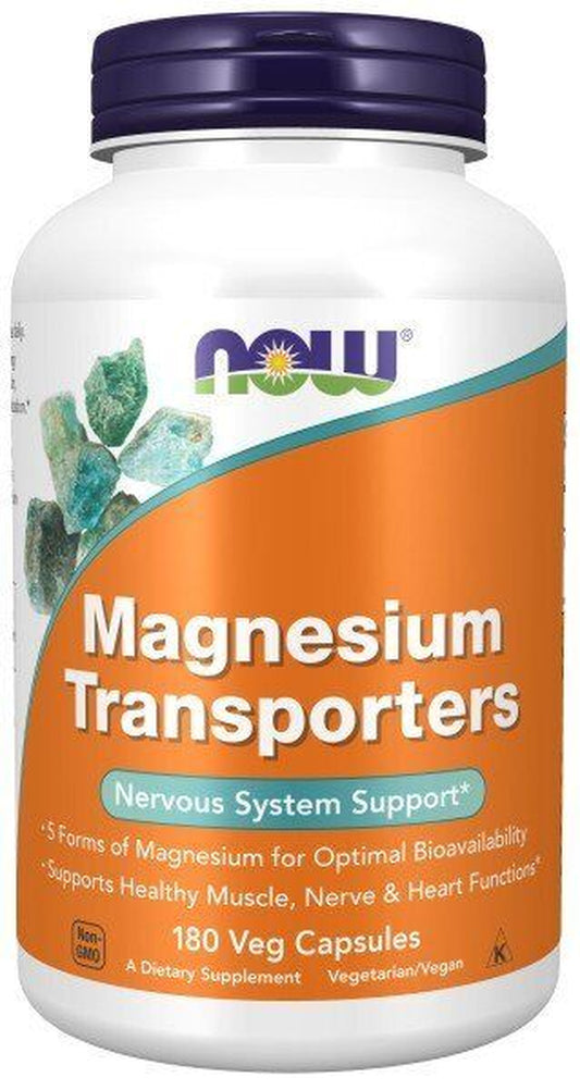 Now Foods Magnesium Transporters 180 Vegcap