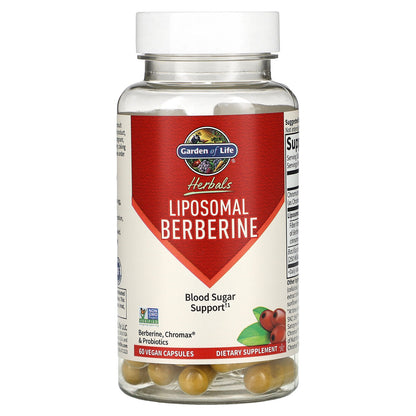 Herbals, Liposomal Berberine, 60 Vegan Capsules