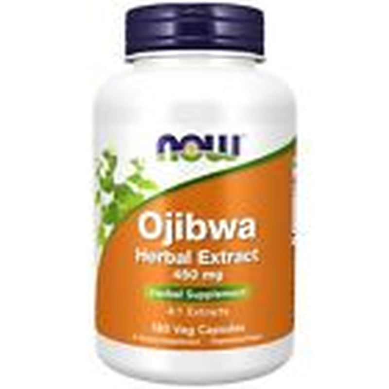 NOW FOODS Ojibwa Herbal Extract 450 Mg 180 Veg Capsules