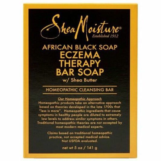 Shea Moisture African Black Eczema Therapy Bar Soap W Shea Butter 5Oz Exp 03/25