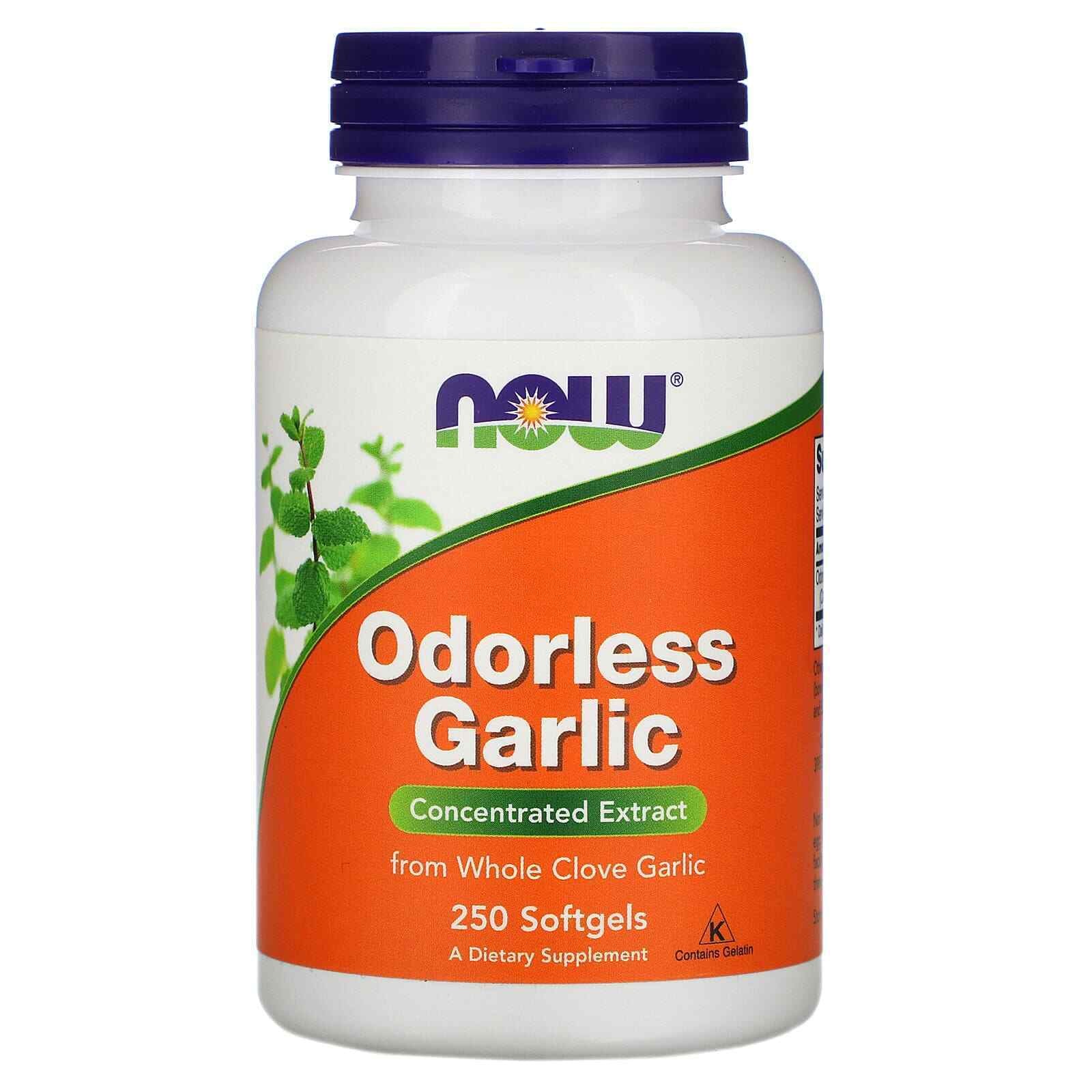 Odorless Garlic Softgels Concentrated Extract, from Whole Clove Garlic