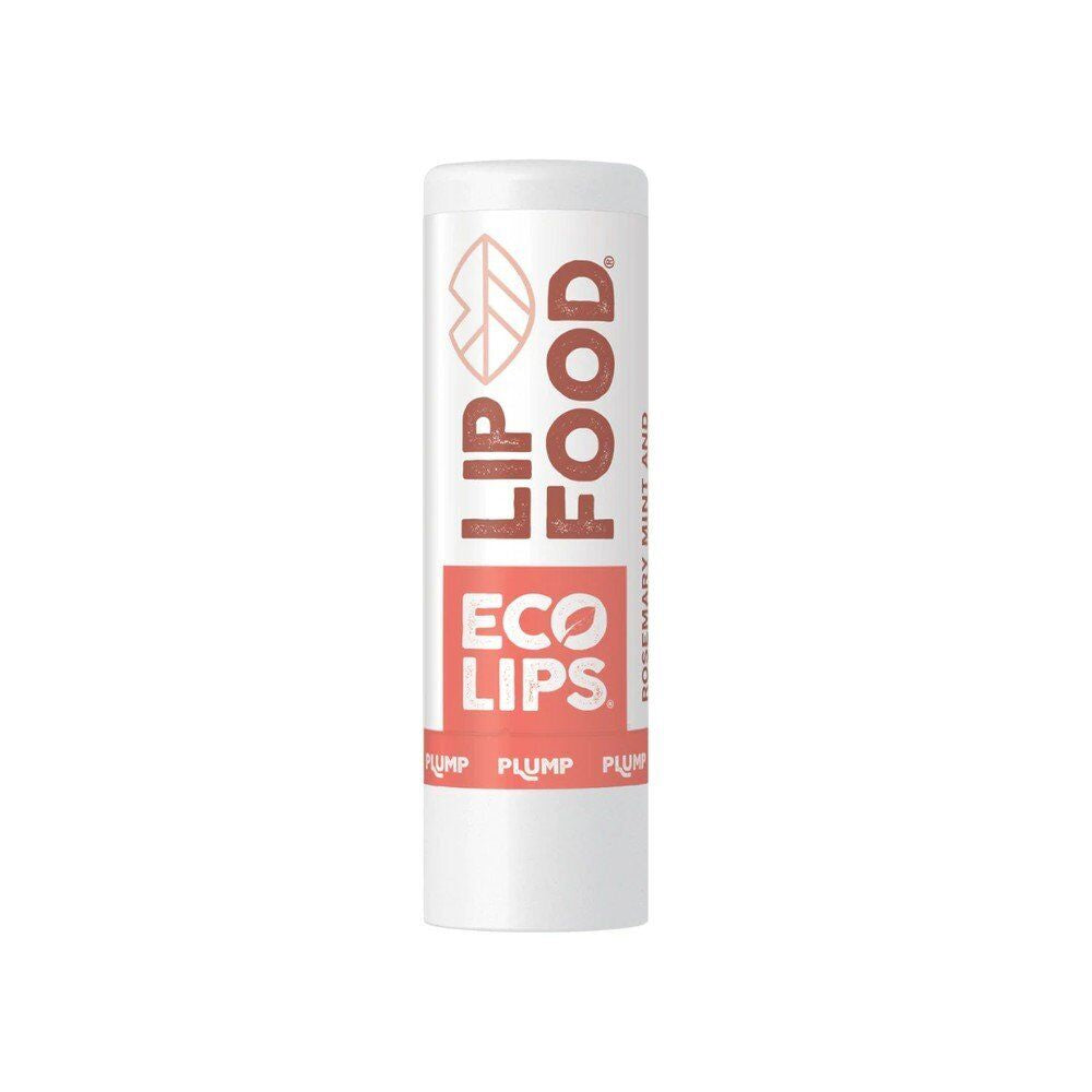 ECO LIPS Plump Lip Balm Rosemary Mint 0.15 Oz Stick