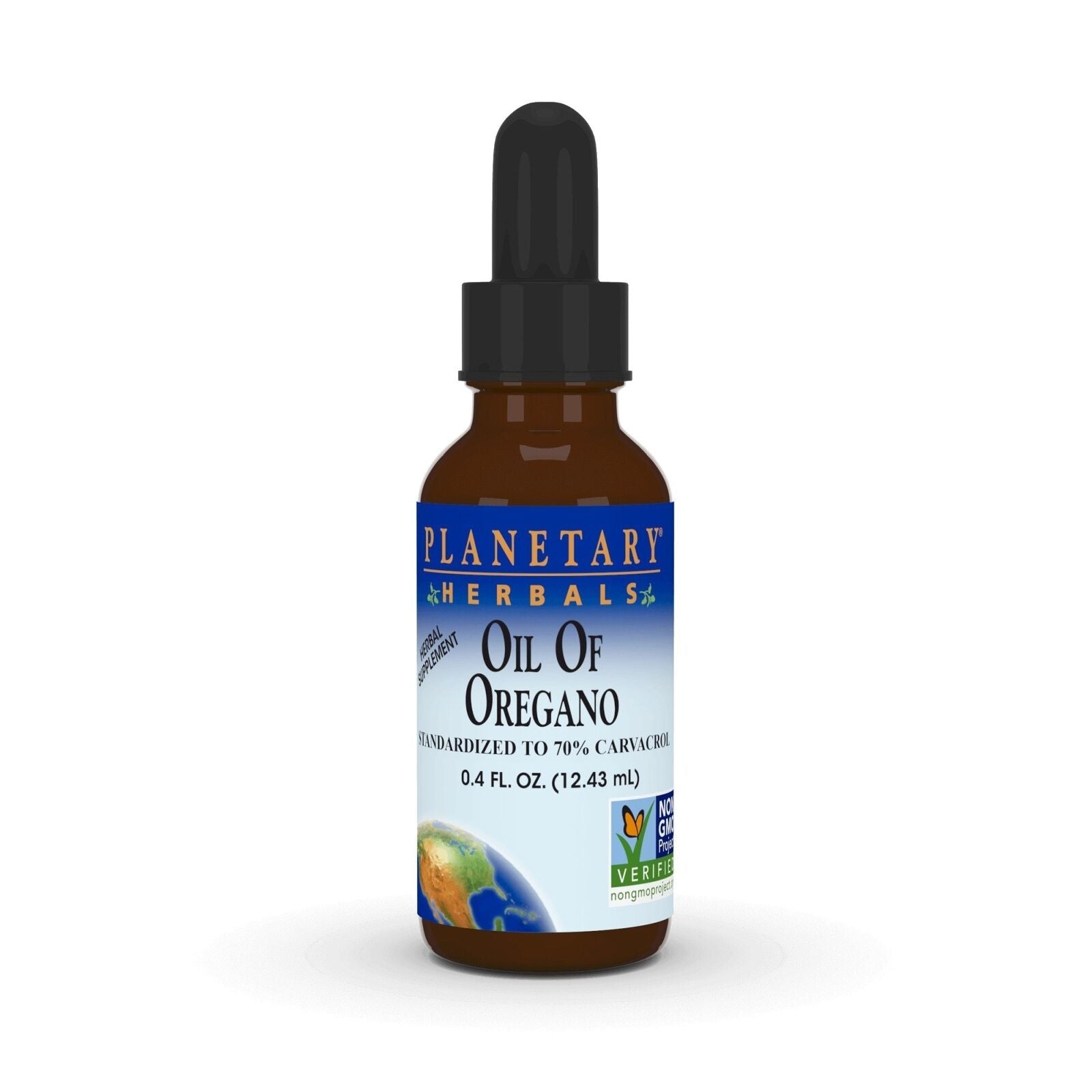 Planetary Herbals Oil of Oregano 0.4 Fl Oz Liquid