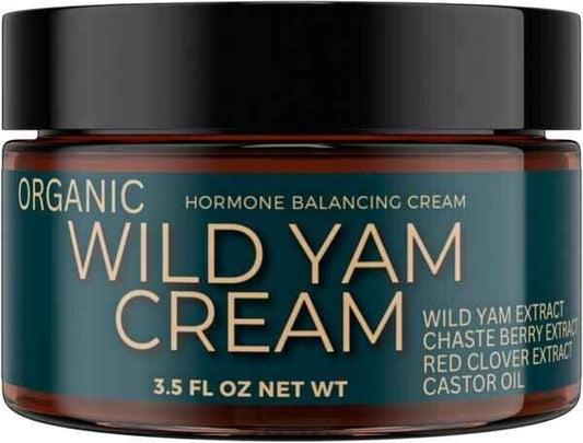 Organic Wild Yam Cream, All Natural, Made in USA