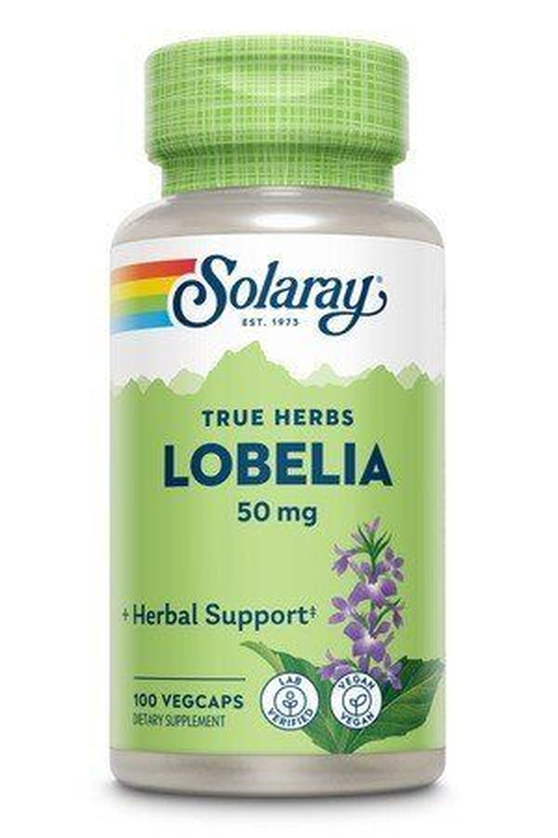 Solaray Lobelia 50Mg 100 Vegcap