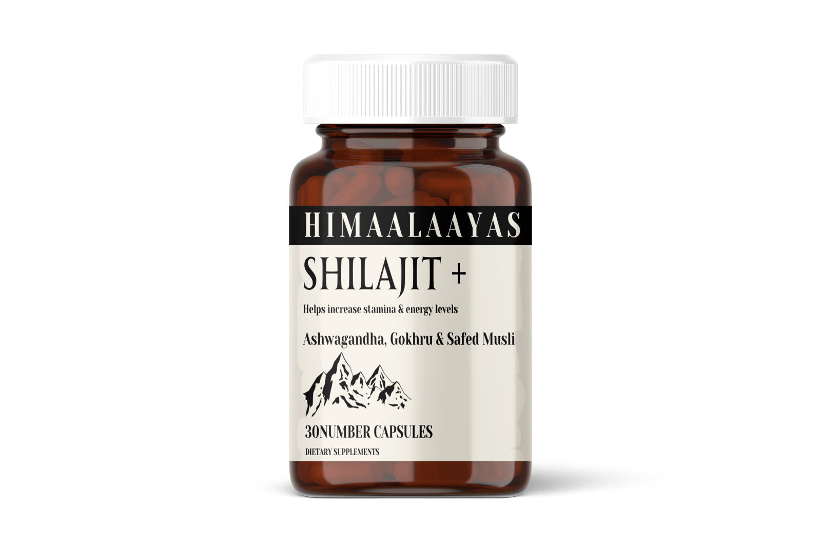 Pure Himalayan Shilajit USA Platinum Quality Fresh Organic 1000Mg 30CAPS