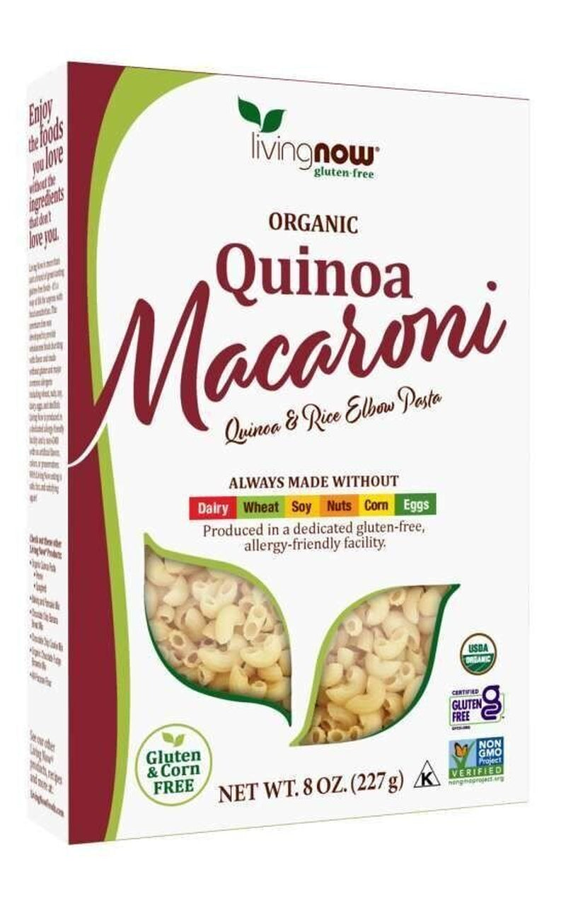 Living Now Organic Quinoa Macaroni 8 Oz Box