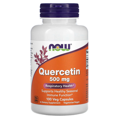 Quercetin, 500 Mg, 100 Veg Capsules