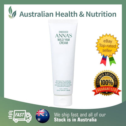 ANNA'S WILD YAM CREAM 100GM + FREE SAME DAY SHIPPING & SAMPLE