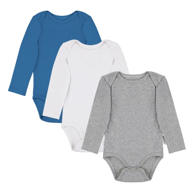 3Pcs/Lot Baby Bodysuit 100% Organic Cooton Baby Jumpsuit for Boy & Girl 0-24 Month Baby Long Sleeve Clothes Unisex Newborn Suits