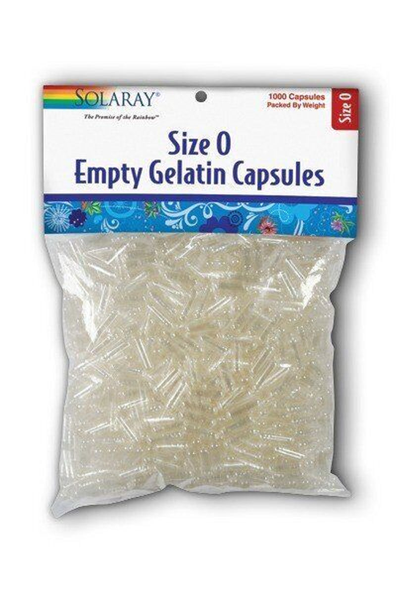 Empty Gelatin Capsules Size 0 1000 Capsule