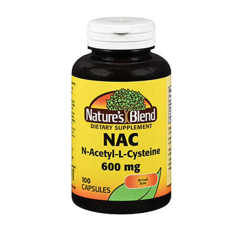 Nature'S Blend Nac Capsules 600 Mg 100 Tabs by Nature'S Blend