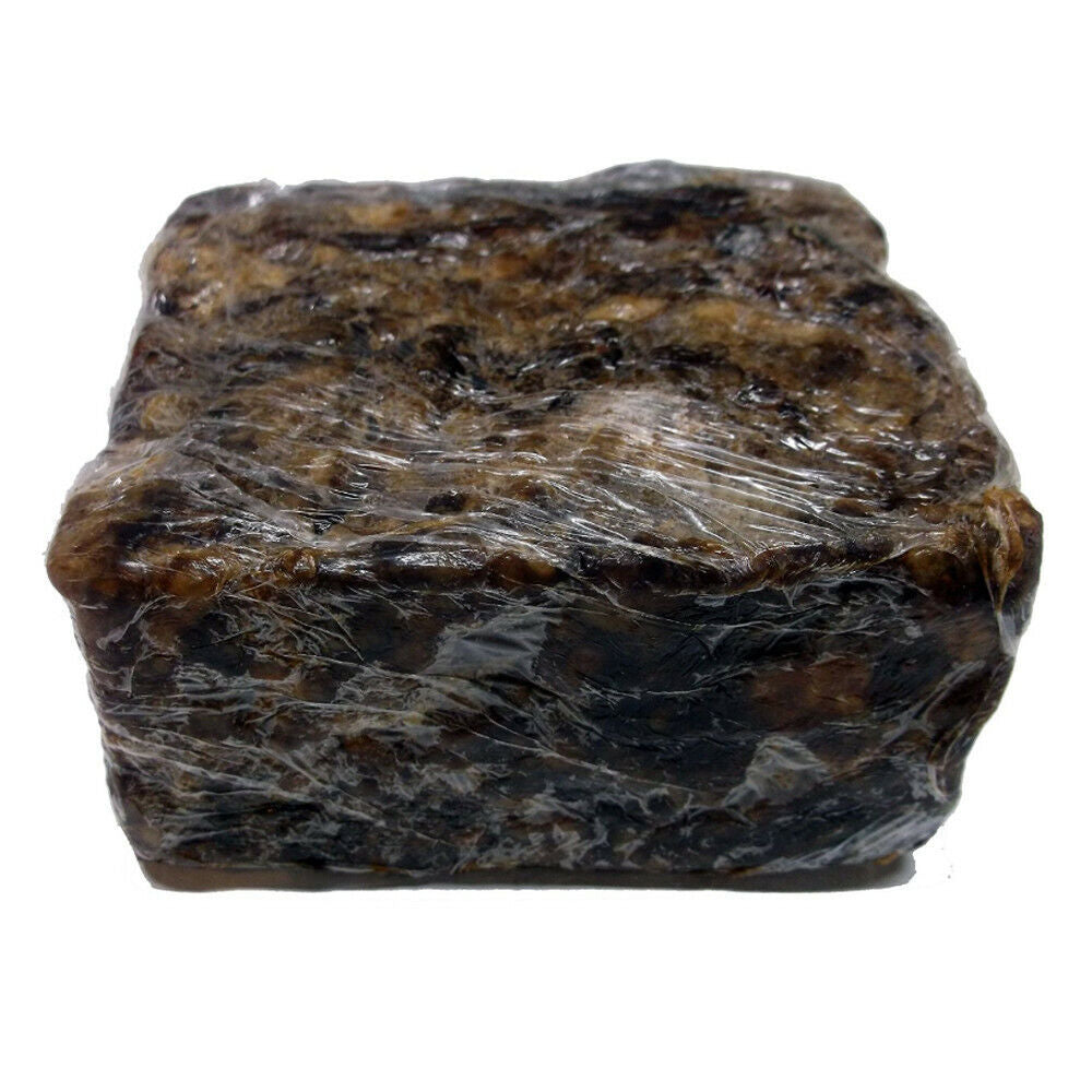 Raw African Black Soap PREMIUM QUALITY Organic Unrefined 100% Pure Natural Ghana