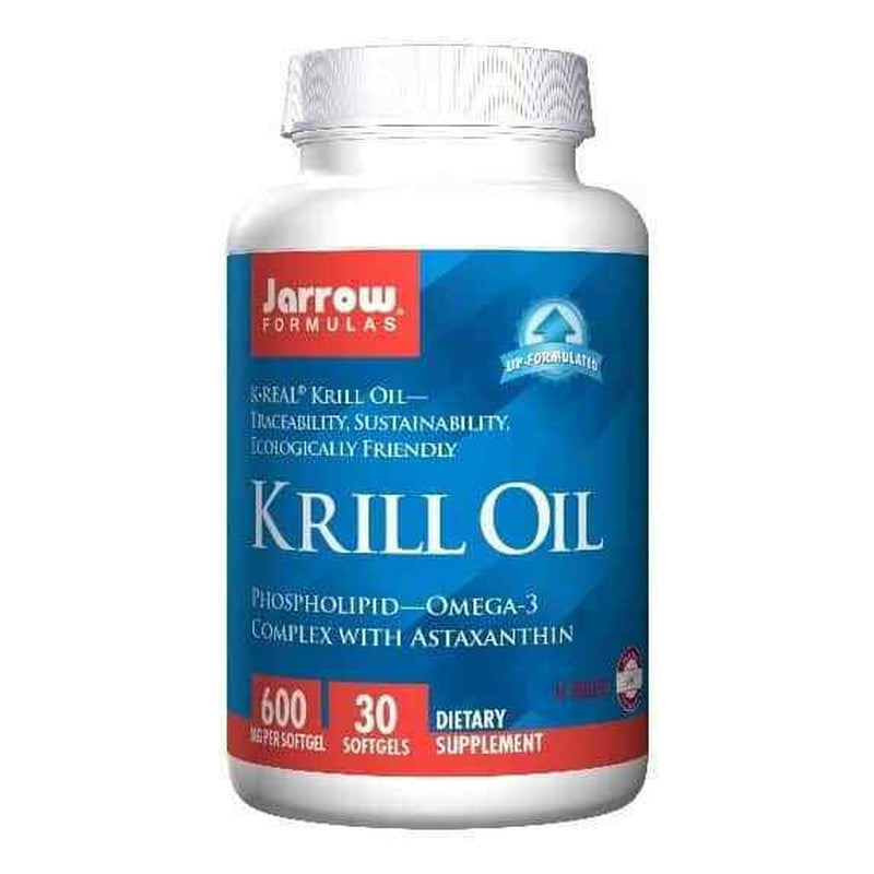 Krill Oil JARROW FORMULAS Softgels Brain Nutrition, Metabolic Health